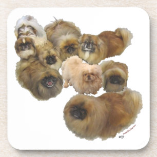 Pekingese Group Coaster