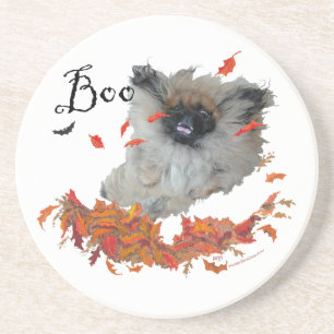 Pekingese Halloween Coaster