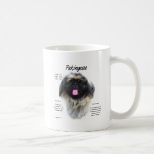 Pekingese History Design Coffee Mug