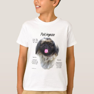 Pekingese History Design T-Shirt