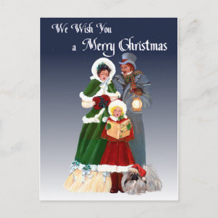 Pekingese Holiday Designs Postcard