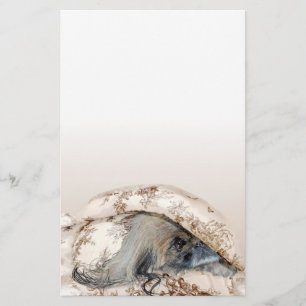 Pekingese is Peeking Out Stationery