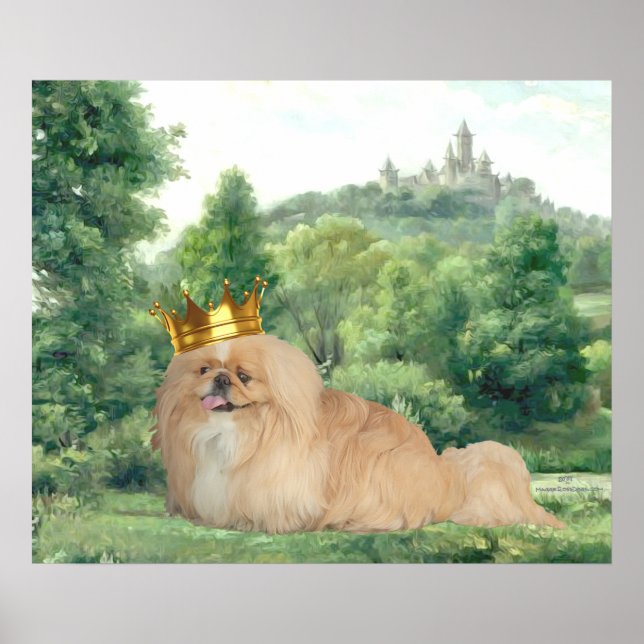 Pekingese King Poster (Front)