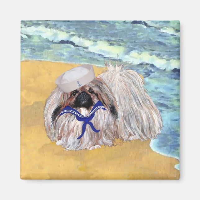 Pekingese Magnet (Front)
