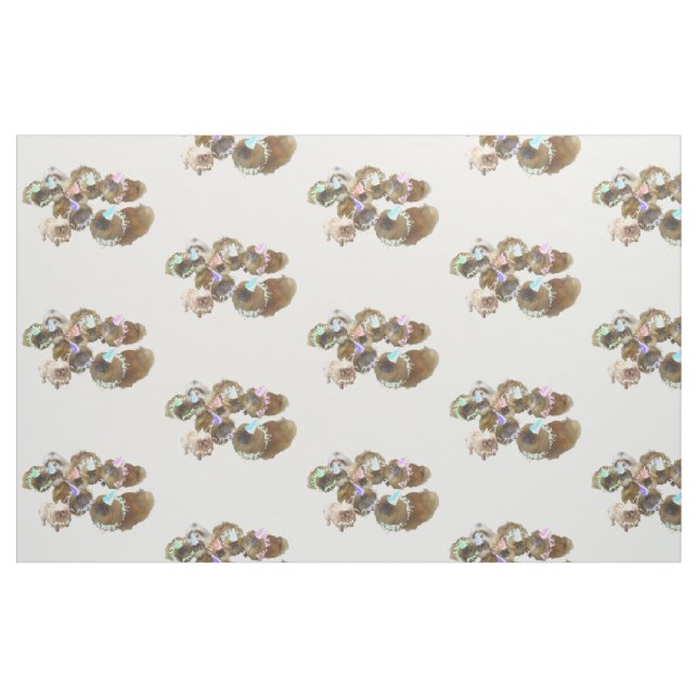 Pekingese Party Fabric (Fat Quarter)