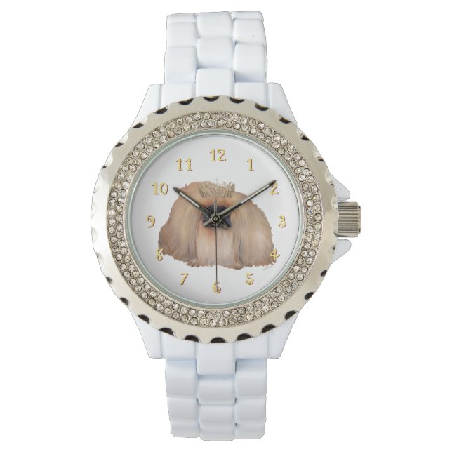 Pekingese Queen Watch (Front)