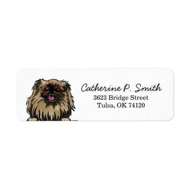 Pekingese Return Address (Front)