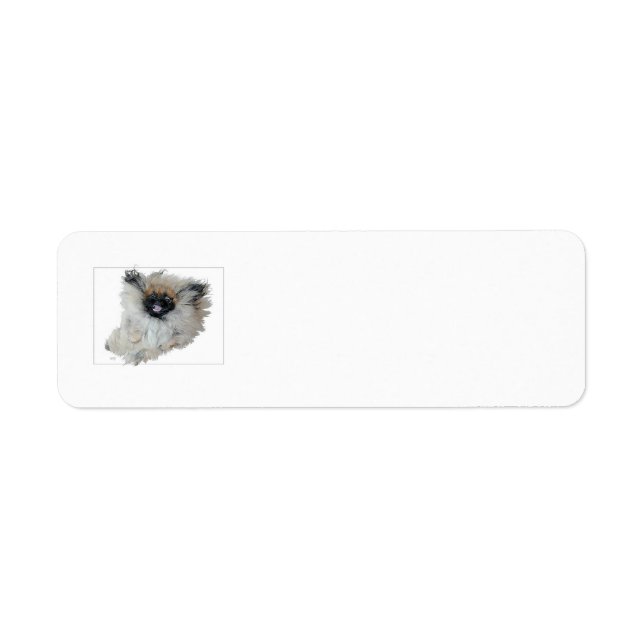 Pekingese Return Address Labels (Front)