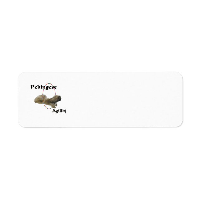 Pekingese  Return Address Labels (Front)