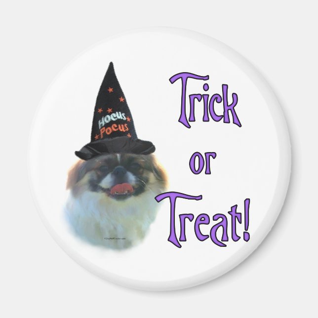 Pekingese Trick Magnet (Front)