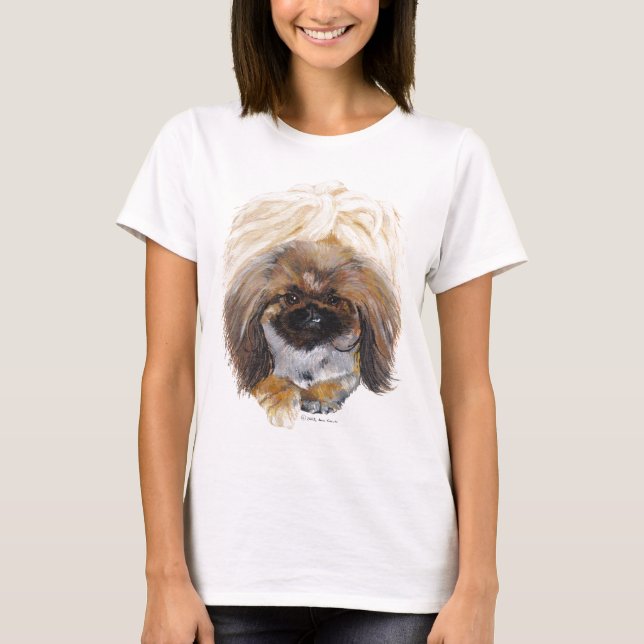 Pekingese Tuffy T-Shirt (Front)