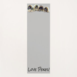 Pekingese Yoga Mat- Pekes and Peke-Ends! Yoga Mat