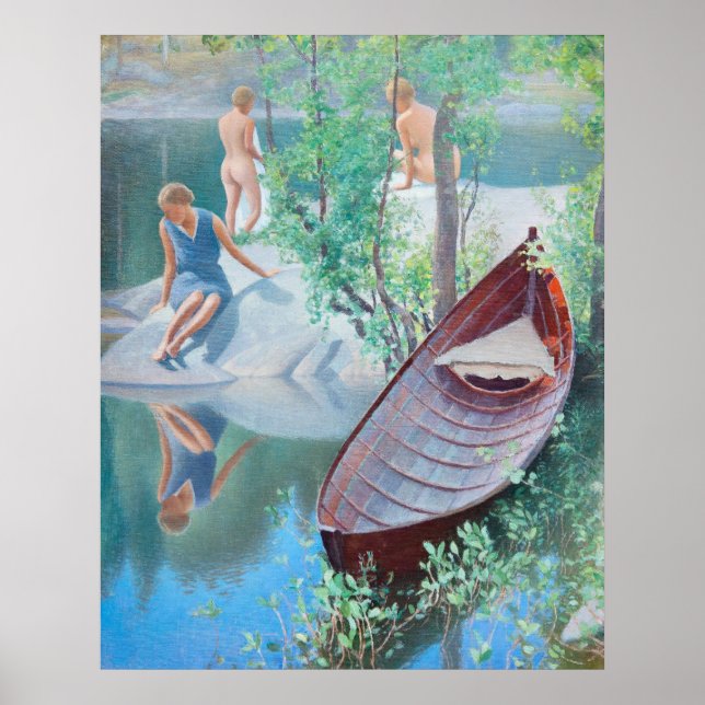 Pekka Halonen Summer idyll 1931 Finland         Poster (Front)