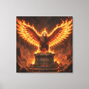 Pelasgian Altar of the Flaming Eagle III Canvas Print