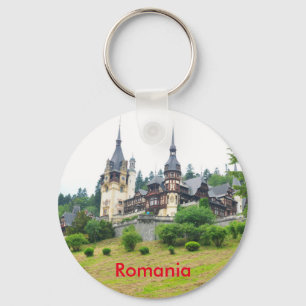 Peles Castle in Sinaia, Romania Key Ring