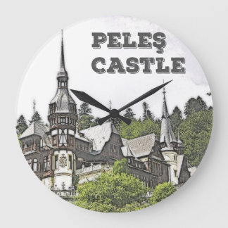 Peles Castle Large Clock