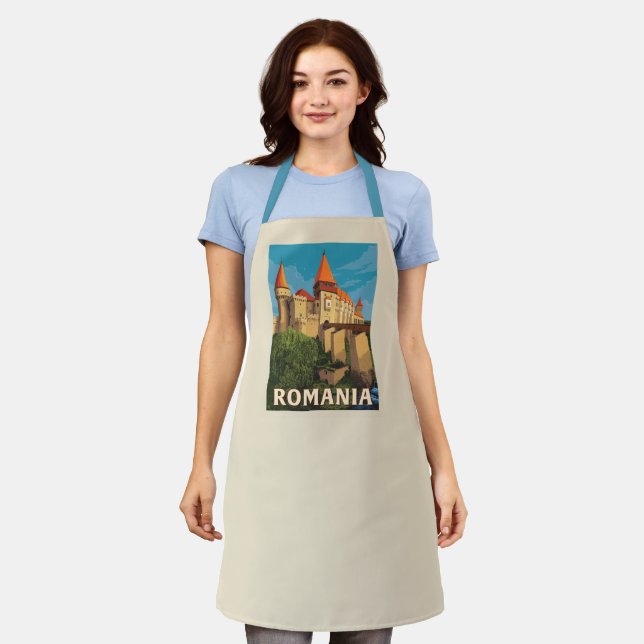 Peles Castle Romania Apron (Worn)