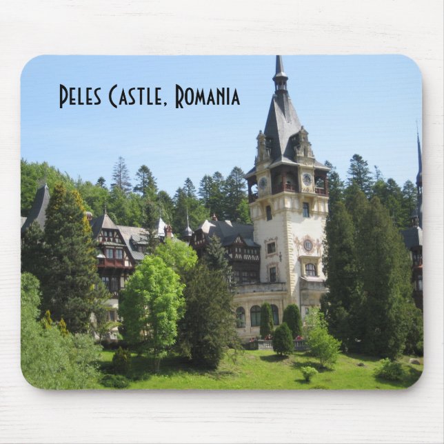 Peles Castle, Romania Mouse Pad (Front)