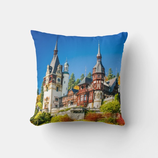 Peles castle Sinaia Cushion (Front)