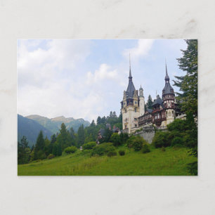 Peleș Castle, Transylvania, România Postcard