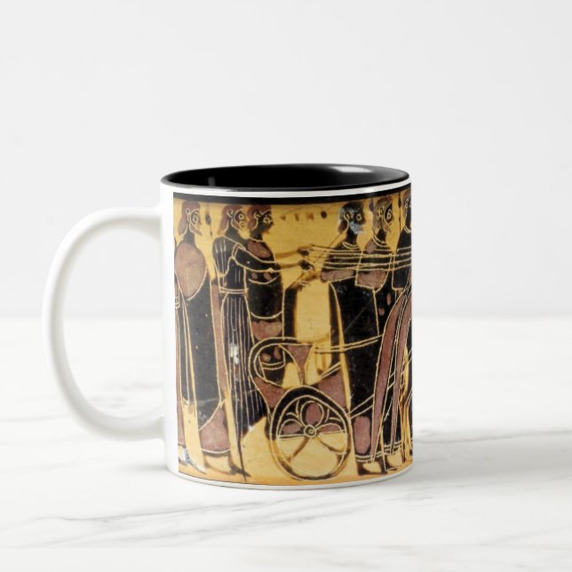 Peleus and Thetis Wedding Procession Mug (Left)