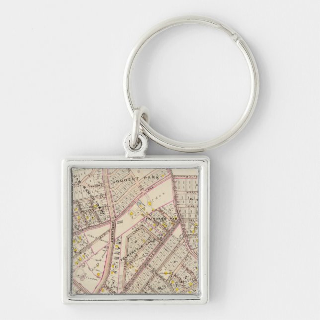 Pelham town, New York Key Ring (Front)