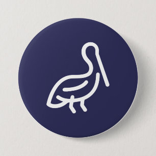 Pelican 7.5 Cm Round Badge