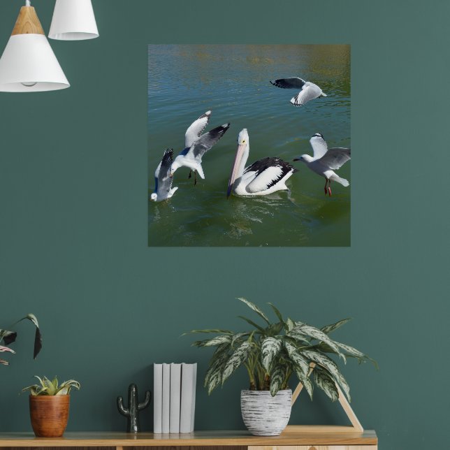 Pelican And The  Gate Crashers,  Poster (Living Room 1)