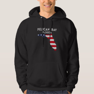 Pelican Bay Florida USA State America Travel Flori Hoodie