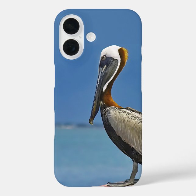 Pelican Bird Watching Photography Case-Mate iPhone Case (Back)