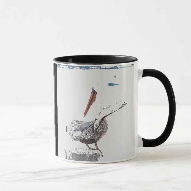 Pelican Bouy Mug (Right)