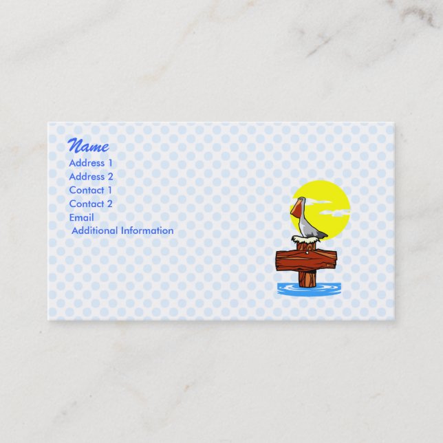 Pelican Business Card (Front)