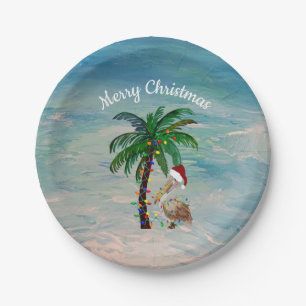 Pelican Christmas party Holiday party supplies Paper Plate