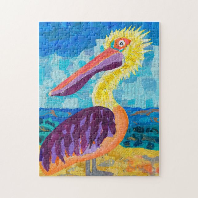 Pelican Jigsaw Puzzle (Vertical)