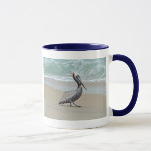 Pelican on Outer Banks OBX NC Mug