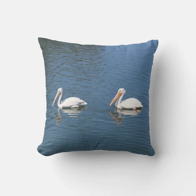 pelican pair pillow (Front)
