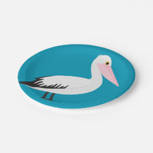 Pelican Paper Plate