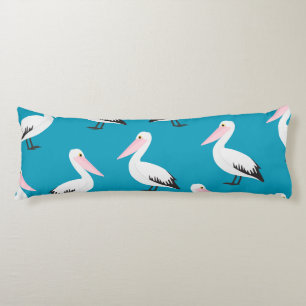 Pelican pattern body cushion