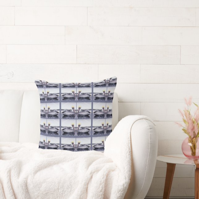 Pelican Pattern Cushion (Couch)