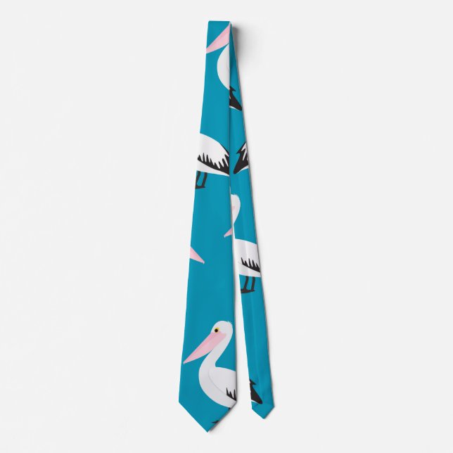 Pelican pattern tie (Front)