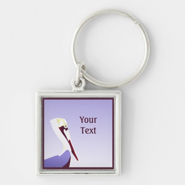 Pelican Premium Custom Keychain (Front)