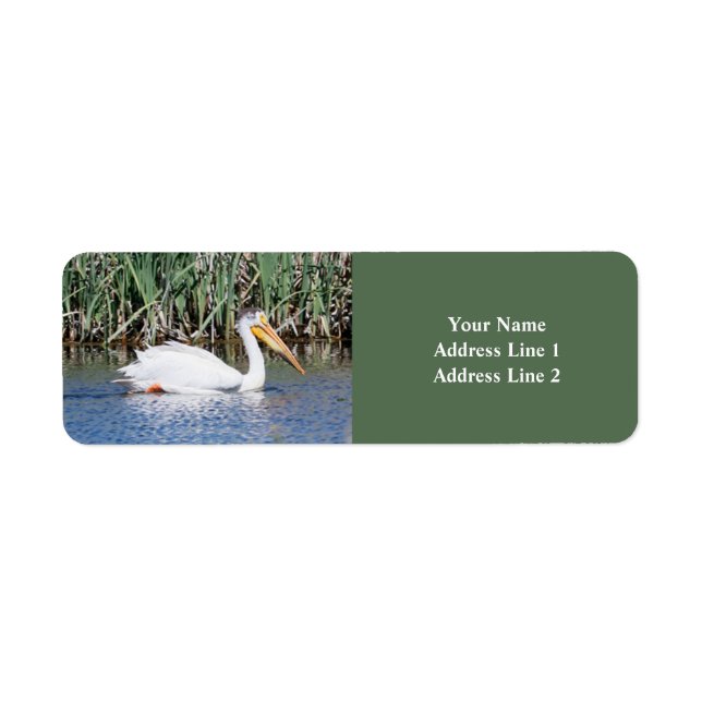 Pelican Return Address Label (Front)