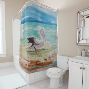 Pelican Shower Curtain