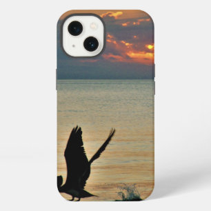 Pelican Take Off At Sunset Gulf Coast Florida iPhone 13 Case