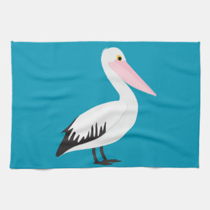 Pelican Tea Towel