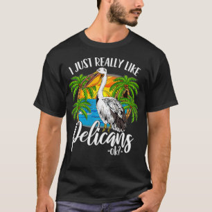 Pelican Tropical Birds T-Shirt