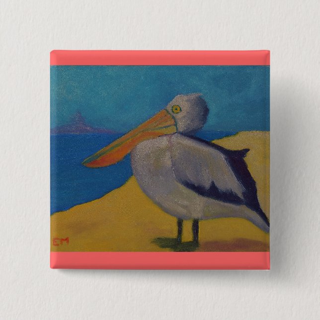 Pelican Watch 15 Cm Square Badge (Front)