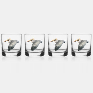 Pelican Whiskey Glass - 4 set