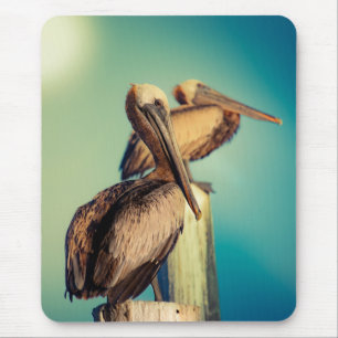 Pelicans at Dawn Mouse Pad
