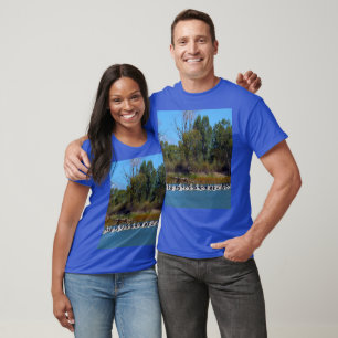 Pelicans Fishing River Murray Australia, Tshirt